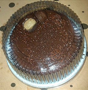 Bolo Vulcão - Cenoura com chocolate