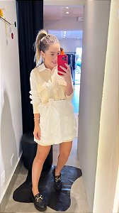 Conjunto Tricoline Bicolor