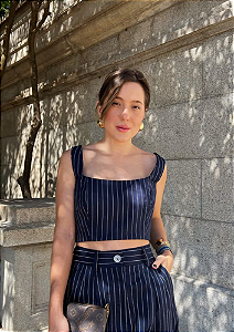 Top Listrado Nicole