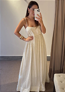 Vestido Martina Xadrez