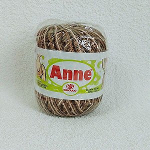 Linha Anne cor 9601 Marrom Mescla Capuccino