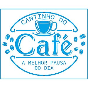 stencil STR-161 Cantinho do Café