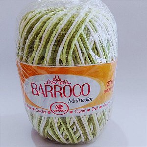 Barbante Barroco Multicolor  200gm Cor 9391 Babosa