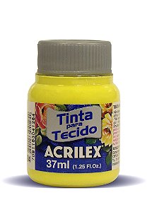 Tinta Tecido Amarelo Limão cor 504