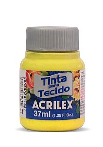 Tinta Tecido Amarelo Canário cor 589