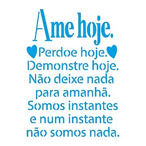 Stencil Ame Hoje STA-135