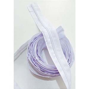 Zíper em Metro n5 Cor Branco Unidade Contendo 5 Metros