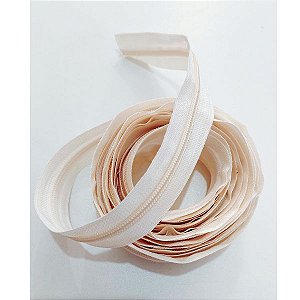 Zíper em Metro n5 Cor Creme Unidade Contendo 5 Metros