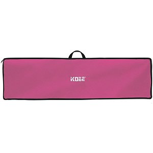 Capa de Transporte Teclado Musical KOBE KB-150 Nylon 600 Rosa