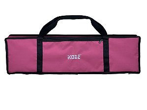 Capa de Transporte Teclado Musical KOBE KB-300 Nylon 600 Rosa