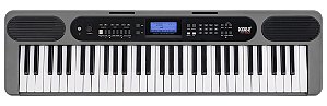 Teclado Musical Kobe KB-400 61 Teclas com Sensibilidade Conexão MIDI Usb Cor 61 Teclas Cinza