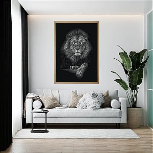 Quadro Decorativo Leão
