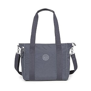 Bolsa Transversal Kipling Asseni S 10 Litros Grey Slate