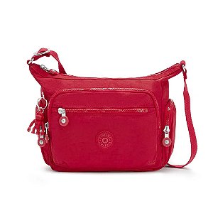 Bolsa Transversal Kipling Gabbie S 7 Litros Vermelho