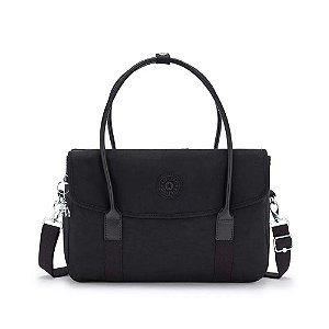 Bolsa Transversal Kipling Superworker S Black Noir