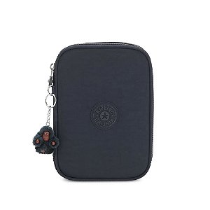 Estojo Kipling 100 Pens True Blue Azul Marinho