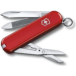 Canivete de Bolso Pequeno Victorinox Executive 81 Vermelho