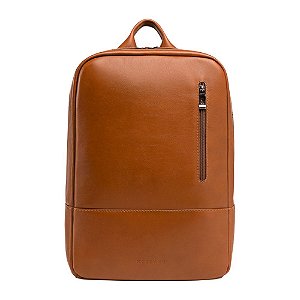 Mochila de Couro Nordweg P/ Notebook Nomade NW089A Caramelo