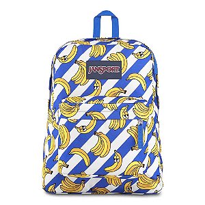 Mochila Jansport Superbreak Bananarama Azul 25 Litros