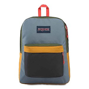 Mochila JanSport Superbreak Woodland Block 25 Litros