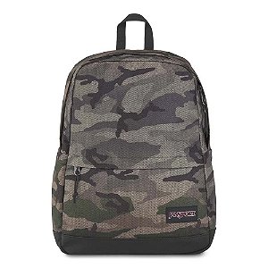 Mochila Jansport Wells Camo Ombre 20 Litros Verde