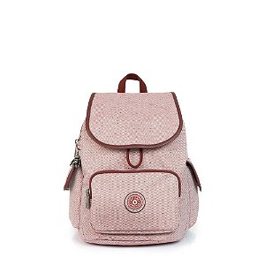 Mochila Kipling City Pack S 13L Cosy Red Rosa Claro