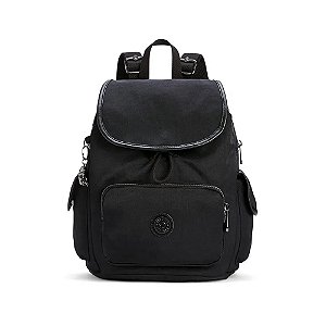 Mochila Kipling City Pack S 13L Preto Rich Black