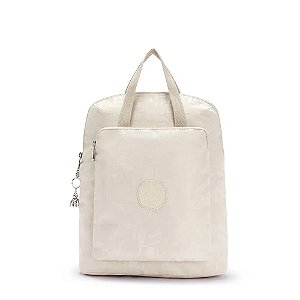 Mochila Kipling Kazuki 19L Ivory Cloud Branco
