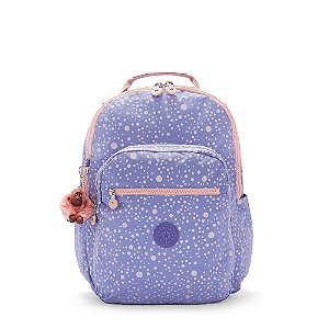 Mochila Kipling Seoul 27L Lilás