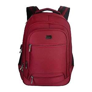 Mochila Polo King Luxcel Laptop 25 Litros Vermelho