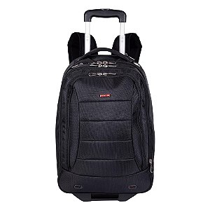 Mochila Sestini Com Carrinho Laptop Web 3.0 Preto