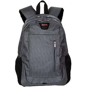 Mochila Sestini Laptop Harvest 2 Compartimento Cinza