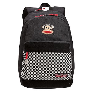 Mochila Sestini Paul Frank 20T04 Xadrez Preto