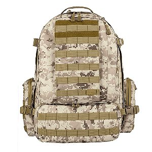 Mochila Tática Invictus Defender 55L Digital Deserto Militar
