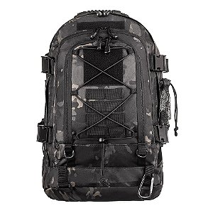 Mochila Tática Invictus Duster 50L Multicam Black Camuflado