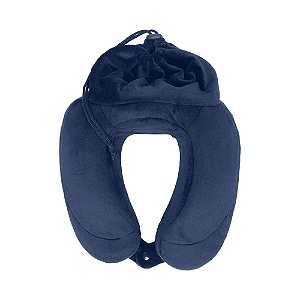 Travesseiro Sestini Viscoelástico Azul Marinho