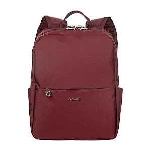 Mochila Sestini 2 Compartimentos Slim Safe Vinho