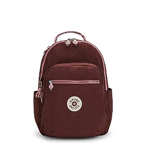 Mochila Kipling Seoul 27 Litros Vermelho