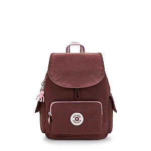 Mochila Kipling City Pack S 13 Litros Mahogany Vinho