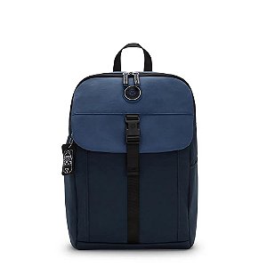 Mochila Kipling Genadi Mild Strong Blue Azul Marinho
