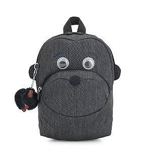Mochila Kipling Faster Marine Navy 7 Litros Cinza