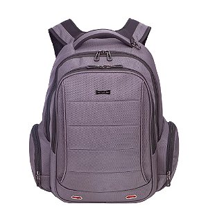 Mochila Sestini Grande 2 Compartimentos Web 3.0 Plus Cinza