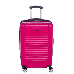 Mala De Viagem Sestini 360° Zafira 2T Média Rosa