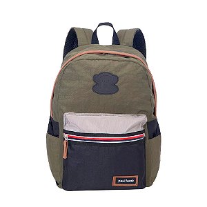 Mochila Sestini Paul Frank Customs 28 Litros Verde