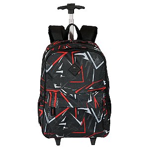 Mochila Sestini Com Rodinhas Externo Rolling Orange Power