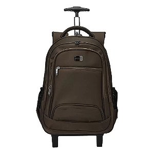 Mochila Polo King Laptop Com Carrinho EC21012PK Marrom