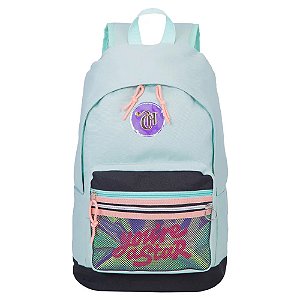 Mochila Sestini Capricho Candy Verde Menta Feminino