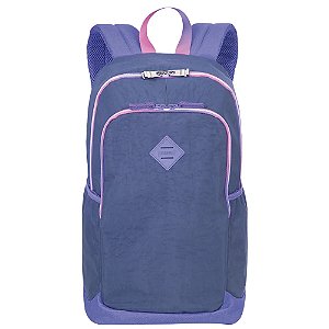 Mochila Sestini Magic Degradê Azul Cyberpunk