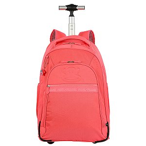 Mochila Carrinho Sestini Paul Frank Classics Neon Papaya