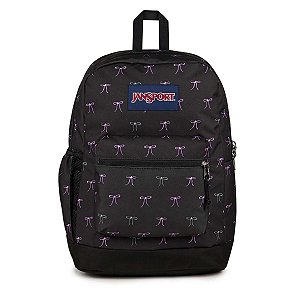 Mochila Jansport Cross Town Plus Bad Bows Preto